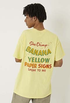 KLEVAY PAPER SIGN バナナ Tシャツ（M / ONE）