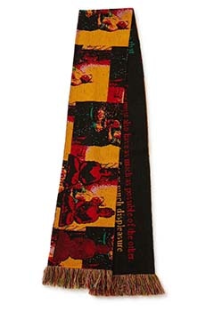 MONMARTRE NEW YORK #S-68 ディープ ビューティ スカーフ（ONE / ONE）