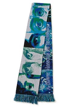 MONMARTRE NEW YORK #S-69 ブルーオイユ スカーフ（ONE / ONE）