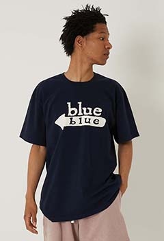 blue blue アロー ショートスリーブ Tシャツ（XS / NAVY）