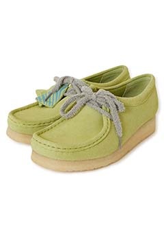 CLARKS ワラビー ウイメンズ /WALLABEE WMS Solstice Pack（5 / YEL GREEN）