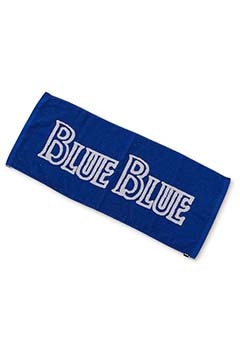 BLUE BLUEロゴ フェイスタオル（ONE / BLUE）