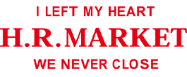 I LEFT MY HEART - H.R.MARKET - WE NEVER CLOSE