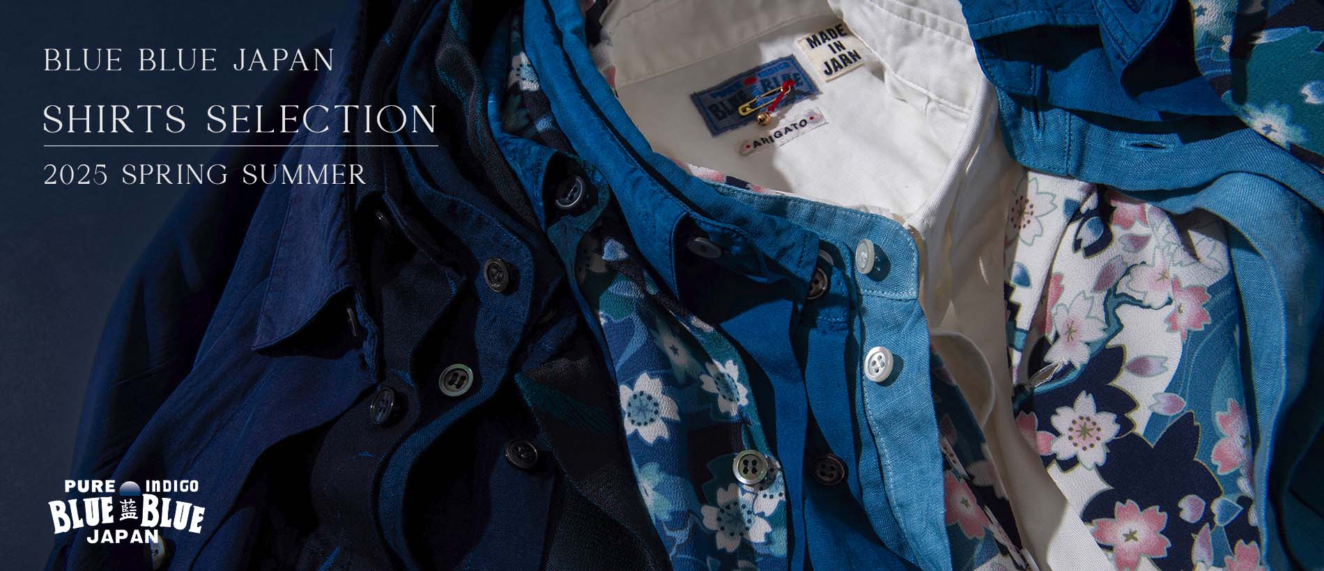 2025 SPRING SUMMER BBJ SHIRT SELECTION | BLUE BLUE JAPAN