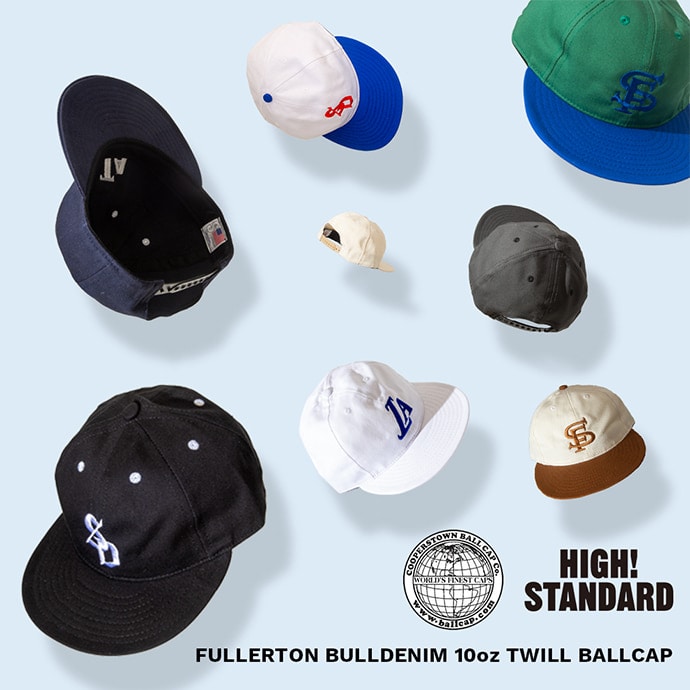 HIGH! STANDARDがCooperstown Ball Capに別注したベースボールキャップに新色 | HIGH! STANDARD｜ハイ！スタンダード