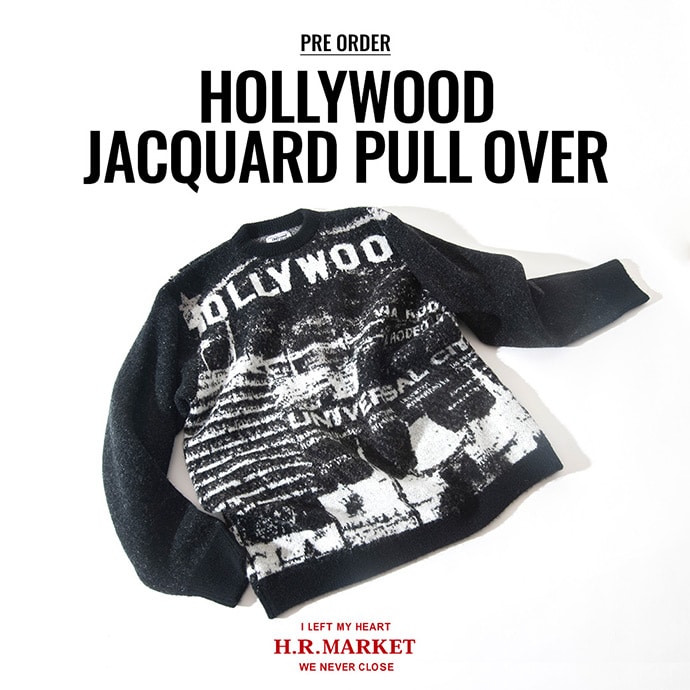 HOLLYWOOD JACQUARD PULLOVER | ハリウッドジャガードプルオーバー | HIGH! STANDARD | ハイスタンダード