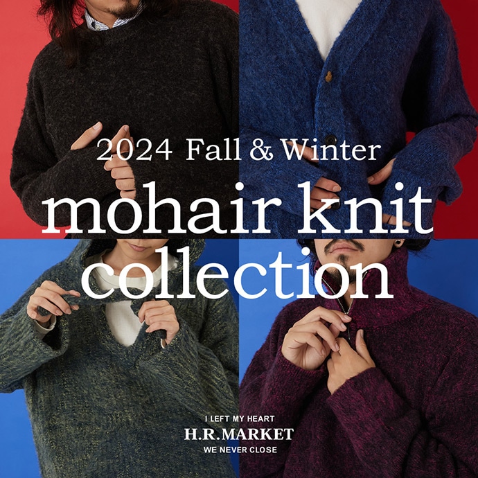 mohair knit collection | HOLLYWOOD RANCH MARKET | ハリウッド ランチ マーケット