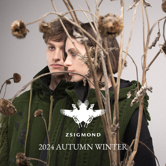 ZSIGMOND 2024 F/Wコレクション| TOLL FREE | トールフリー