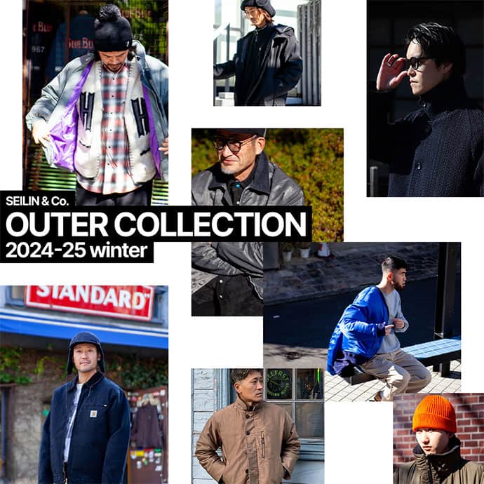 OUTER COLLECTION 2024-25 | HOLLYWOOD RANCH MARKET | ハリウッド ランチ マーケット | 聖林公司