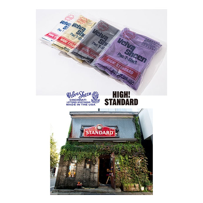 VEVLA SHEEN × HIGH! STANDARD | ベルバシーン × ハイスタンダード | Pac Tshirt | 聖林公司