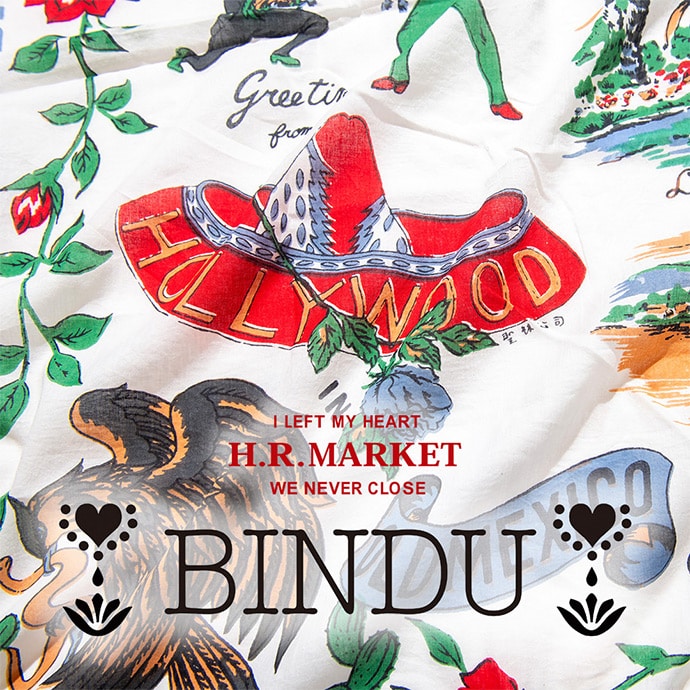 BINDU | ソンブレロのデザインがアイコンとなったハリウッド ランチ マーケットの別注コレクション | ハリウッド ランチ マーケット | HOLLYWOOD RANCH MARKET