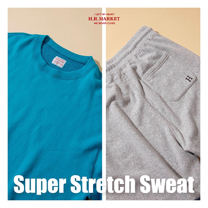 SUPER STRECH SWEAT | スーパーストレッチスウェット | HOLLYWOOD RANCH MARKET | ハリウッド ランチ マーケット