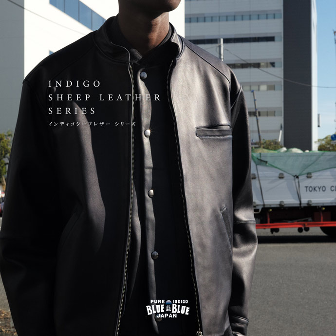 INDIGO SHEEP LEATHER SERIES | BLUE BLUE JAPAN | ブルーブルー ジャパン