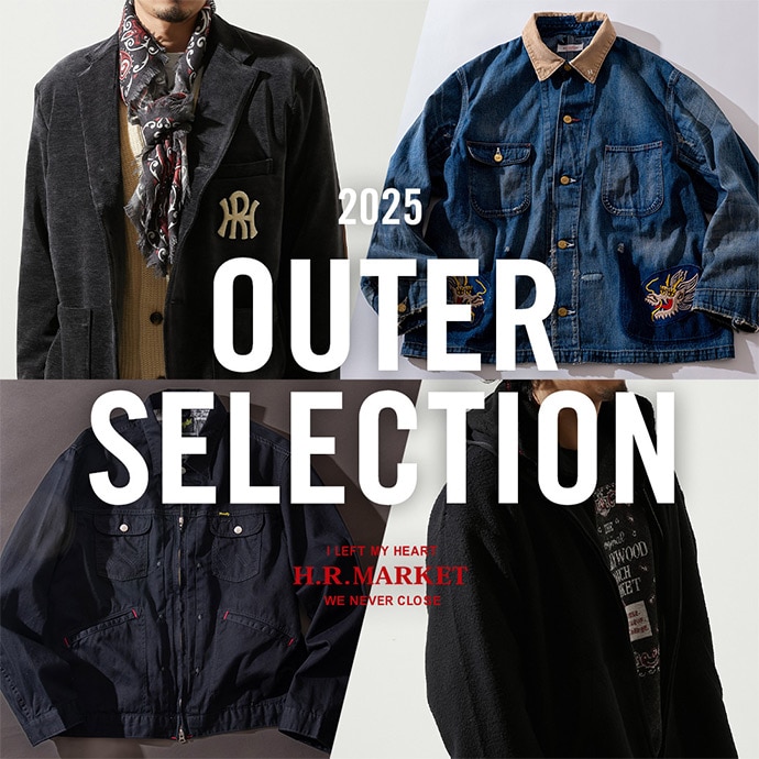 HOLLYWOOD RANCH MARKET 2025 OUTER selection | HOLLYWOOD RANCH MARKET | ハリウッド ランチ マーケット