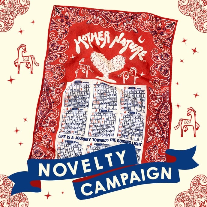 2026バンダナカレンダー 手ぬぐい | ノベルティキャンペーン | ハリウッド ランチ マーケット | 聖林公司