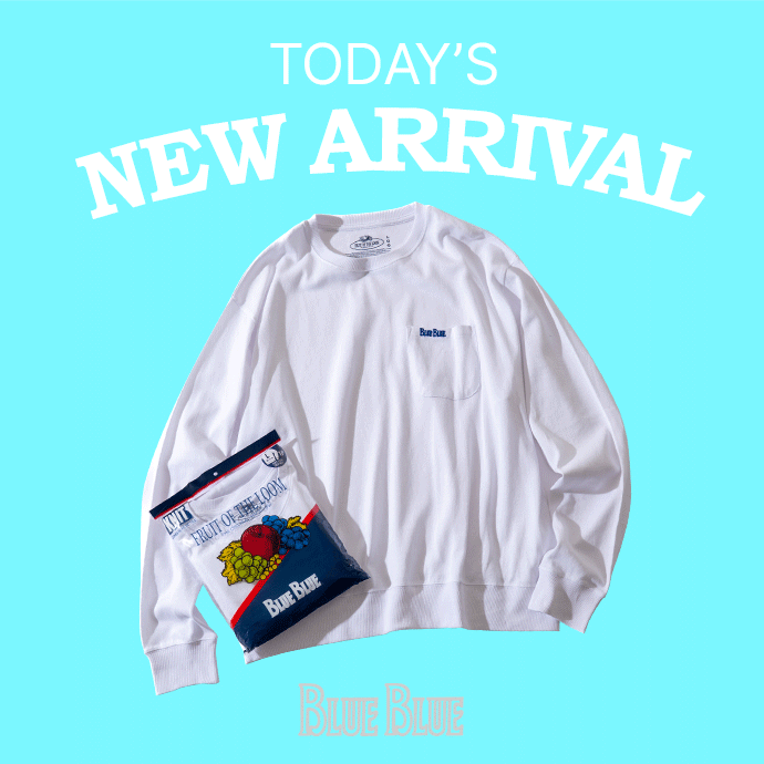 TODAY’S NEW ARRIVAL ! | 今週注目のキーアイテムのご紹介 | BLUE BLUE | ブルーブルー