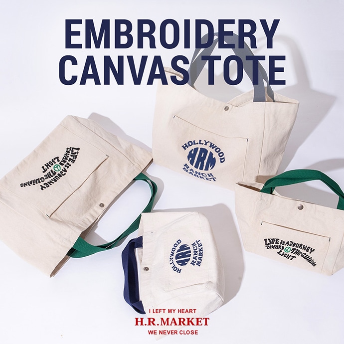 Canvas Bag | CANVAS TOTE BAG | HOLLYWOOD RANCH MARKET | Hollywood Ranch Market