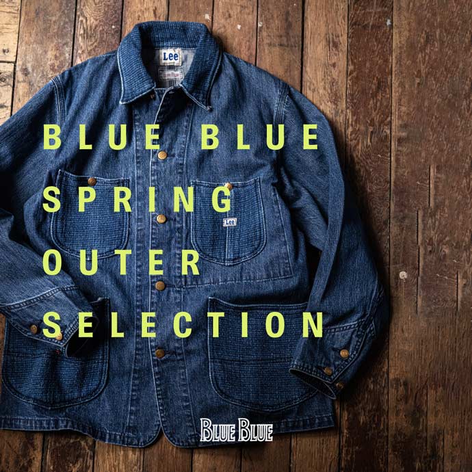 BLUE BLUE ブルーブルー デニム カバーオール 聖林公司 LEE × BLUE BLUE｜ハリウッドランチマーケット公式通販｜聖林公司