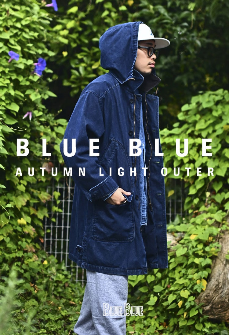 Blueblue デニムフードジャケット BLUE BLUE （ブルーブルー） | ハリウッドランチマーケット公式通販