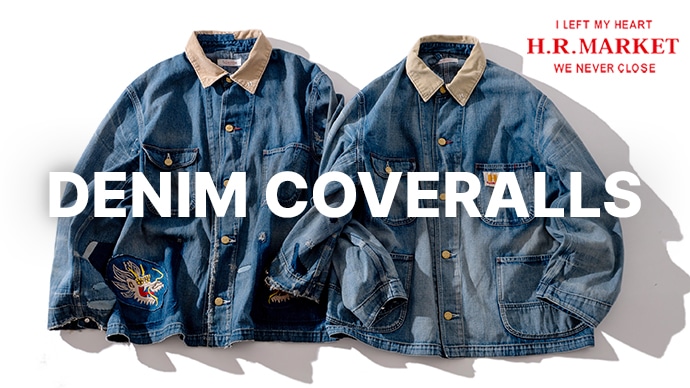 DENIM COVERALLS | デニムカバーオール | HOLLYWOOD RANCH MARKET | ハリウッド ランチ マーケット