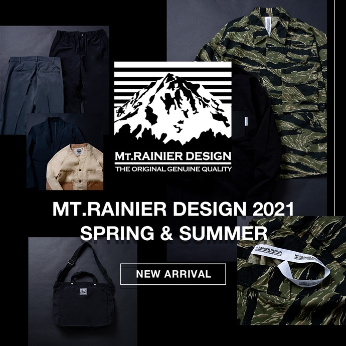 MT.RAINIER DESIGN 2021 SPRING&SUMMER