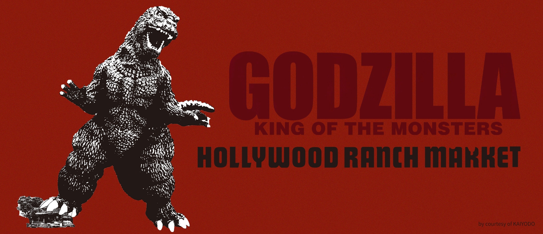 あねこ　　　極美品☆HOLLYWOOD RANCH MARKET ブラウス GODZILLA・ HOLLYWOOD RANCH MARKET collaboration items | Seilin