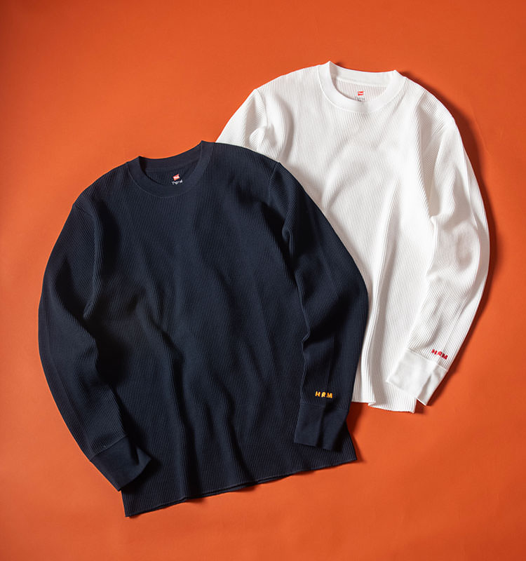 HanesxHOLLYWOOD RANCH MARKET | EXCLUSIVE 2パック サーマル