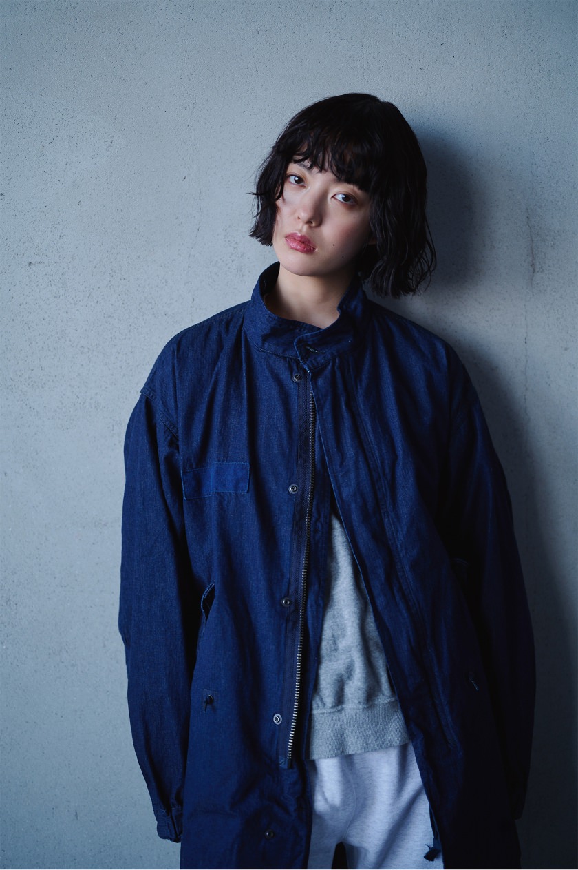 ハリウッドランチマーケットボアコートBLUE BLUE ネンリンワタイリ カバーオール | BLUE BLUE JAPAN | ハリウッド