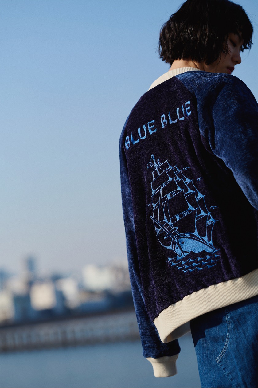 BLUE BLUEジャケット&長袖T&ハリランデニムセット　キャスケットおまけ付 2025 FALL & WINTER COLLECTION | BLUE BLUE | ブルーブルー