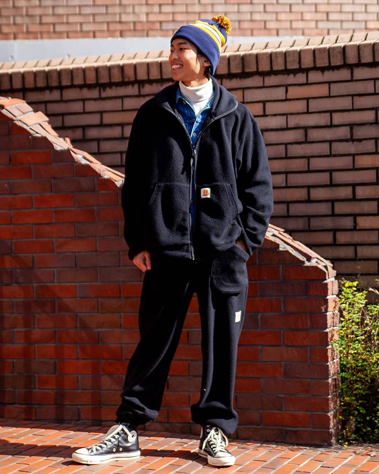 SUPER140WOOL fleece jacket