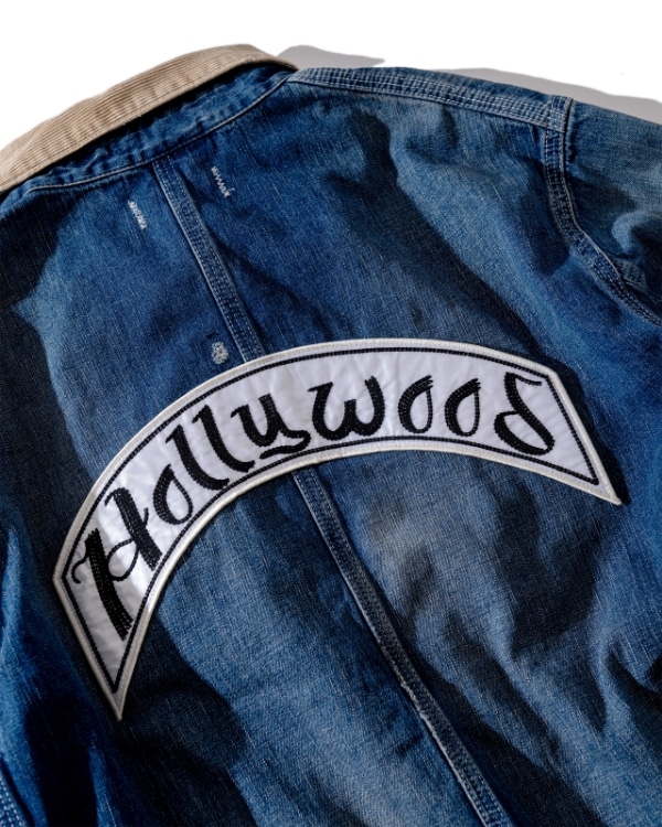 リメイク デニム カバーオール