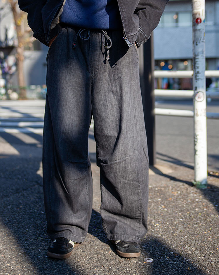 PA0144 オーガニックデニム バルーンパンツ