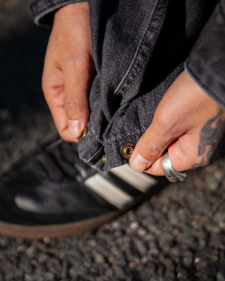 PA0144 オーガニックデニム バルーンパンツ