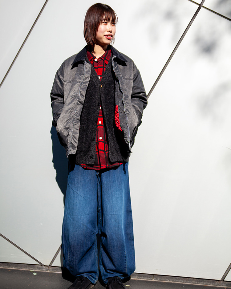 PA0144 オーガニックデニム バルーンパンツ