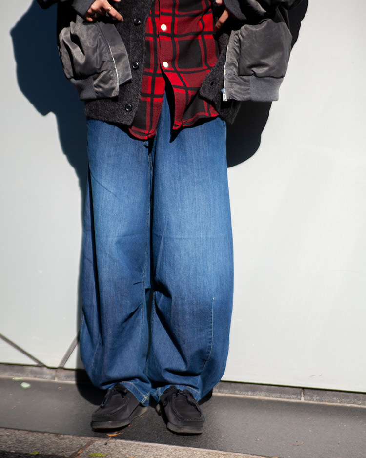 PA0144 オーガニックデニム バルーンパンツ