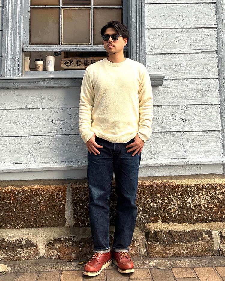 ループヤーン スプリングニット プルオーバー