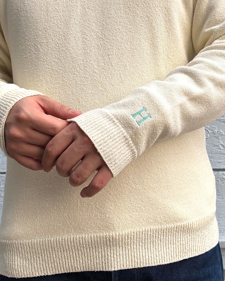 ループヤーン スプリングニット プルオーバー