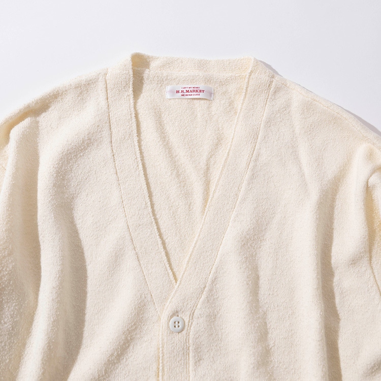 ループヤーン スプリングニット カーディガン