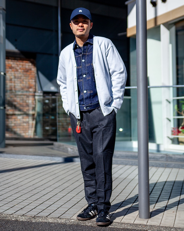 ループヤーン スプリングニット カーディガン