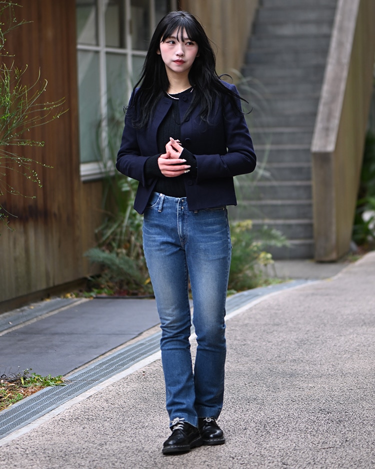 ループヤーンスプリング ニットプルオーバー ウィメンズ