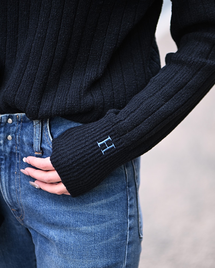 ループヤーンスプリング ニットプルオーバー ウィメンズ