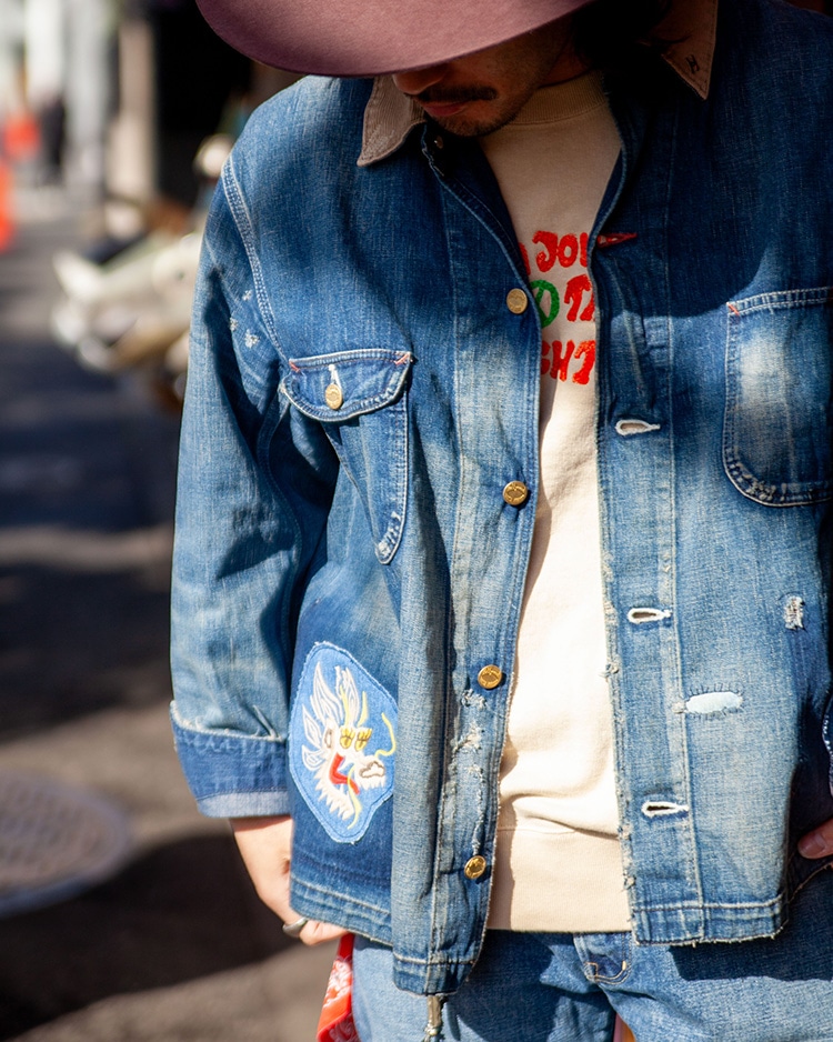 LIFE IS JOURNEY メランジ エンブロイダリー プルオーバー