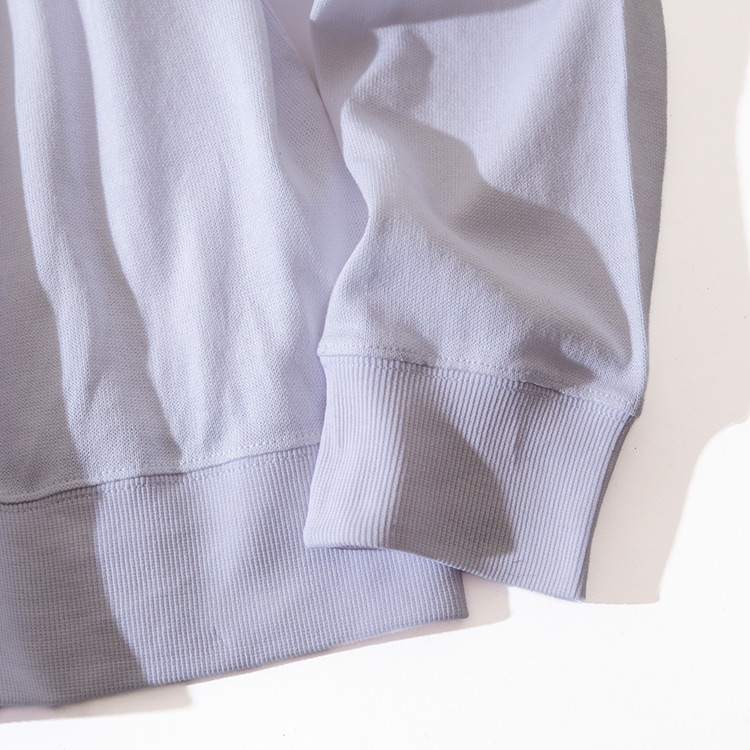 FRUIT OF THE LOOM × BLUE BLUE ニットライク クルーネックポケットシャツ