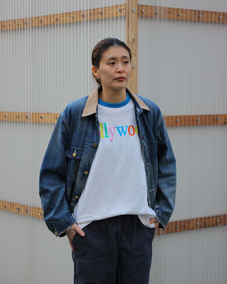 オーバル HRM エンブロイダリーキャンバスバッグ