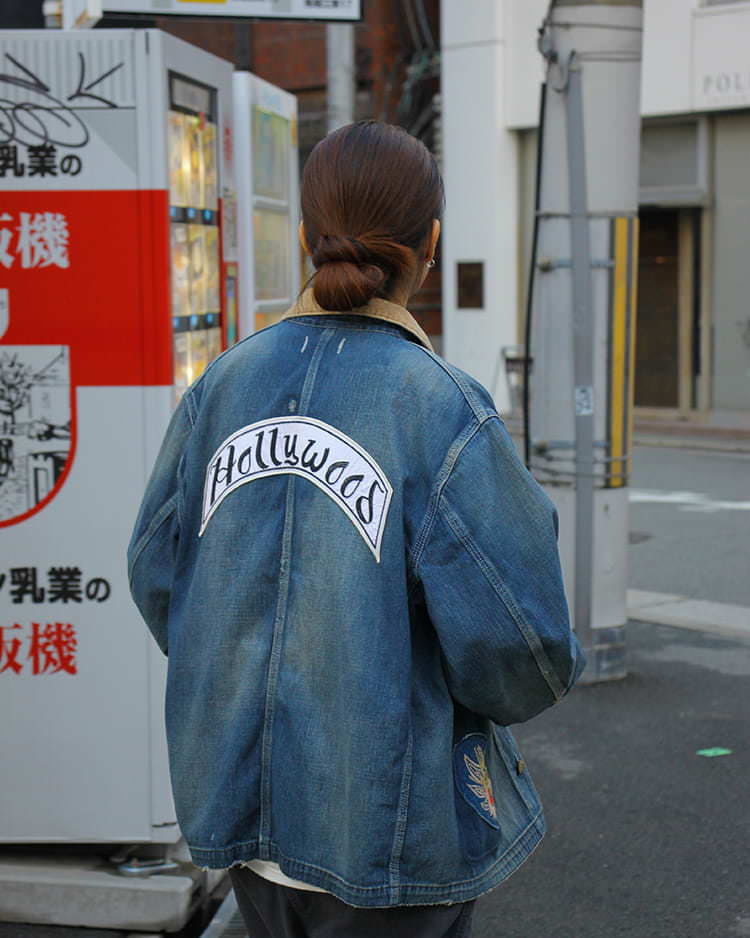 オーバル HRM エンブロイダリーキャンバスバッグ