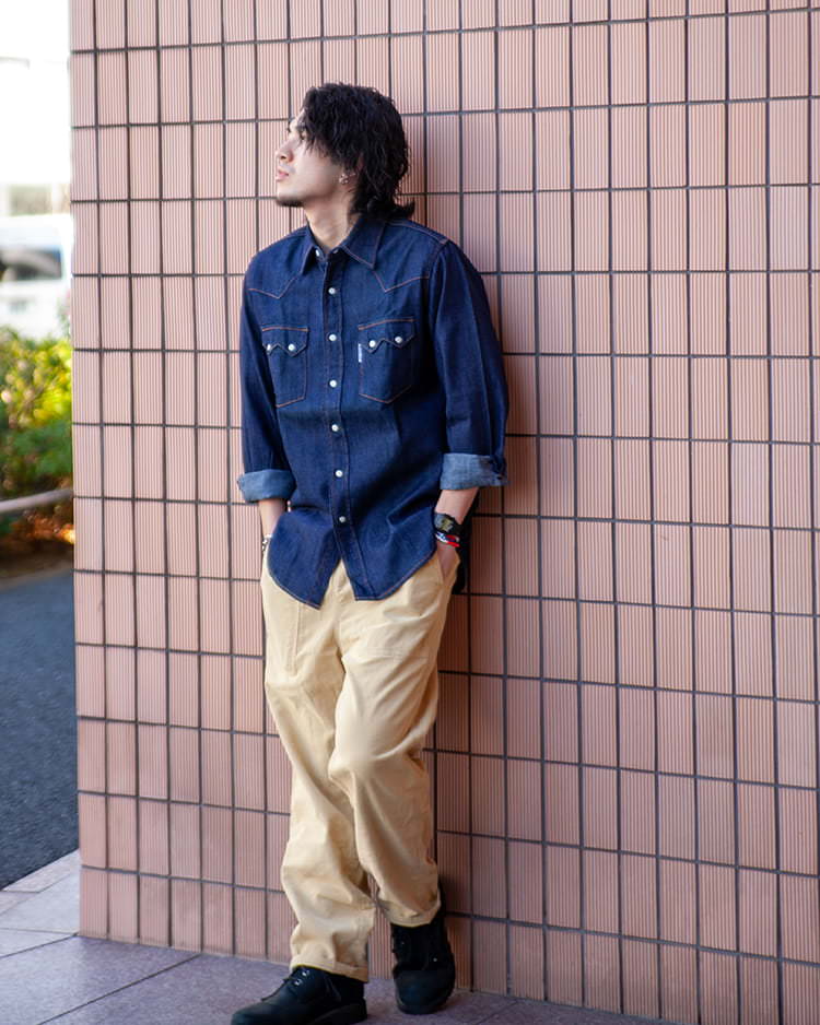 オーバル HRM エンブロイダリーキャンバスバッグ