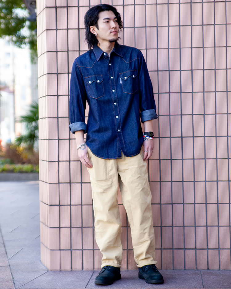 オーバル HRM エンブロイダリーキャンバスバッグ