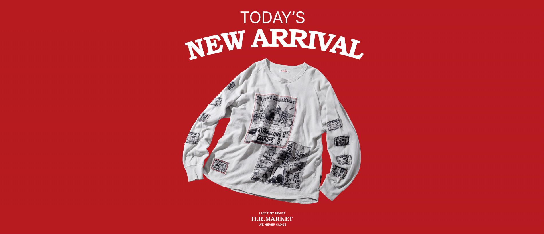 TODAY’S NEW ARRIVAL !