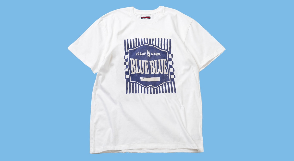 BLUE BLUE デザイン Tシャツ