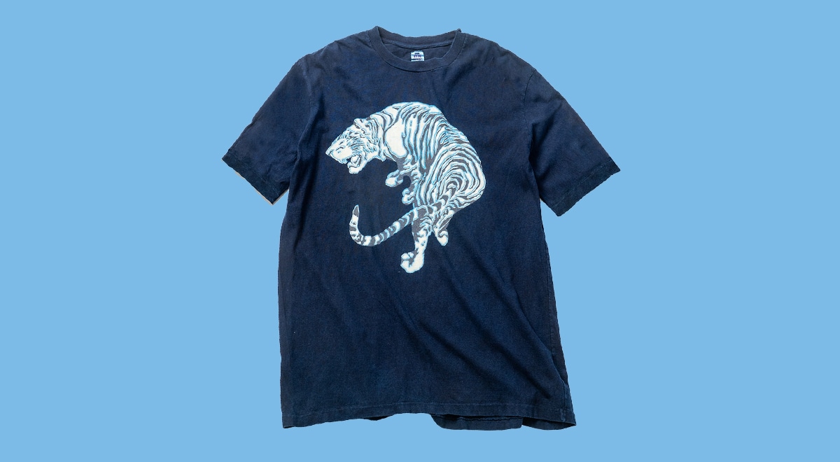 BLUE BLUE JAPAN デザイン Tシャツ